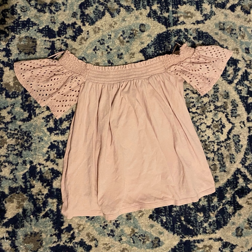 express off the shoulder top